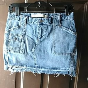 Denim skirt